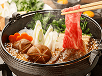 伊万里牛すき焼きコースのイメージ